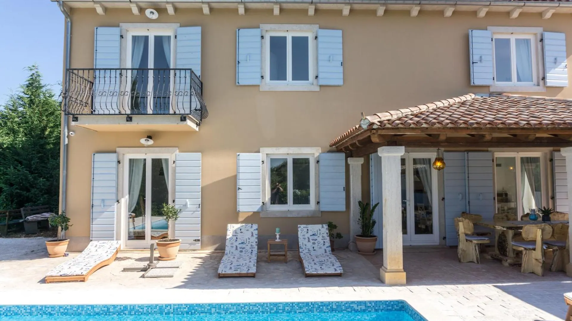 Villa Histria Relax For 8 People In Central Istria With Sea View And Children Playground Smoljanci 0*,